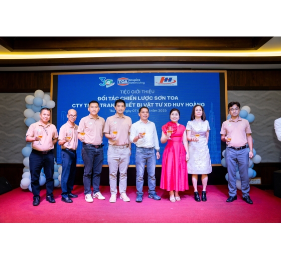 HỘI NGHỊ TRI ÂN KHÁCH HÀNG VÀ GIỚI THIỆU HUY HOÀNG LÀ ĐỐI TÁC CHIẾN LƯỢC SƠN TOA VIỆT NAM