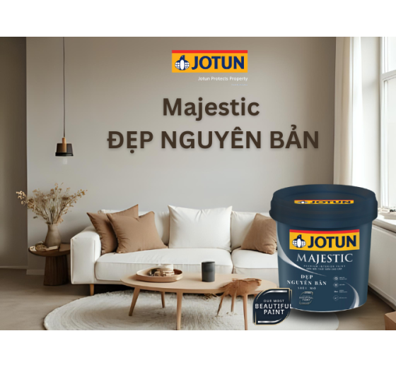 Bảng Màu Sơn Nội Thất Jotun - MAJESTIC ĐẸP NGUYÊN BẢN