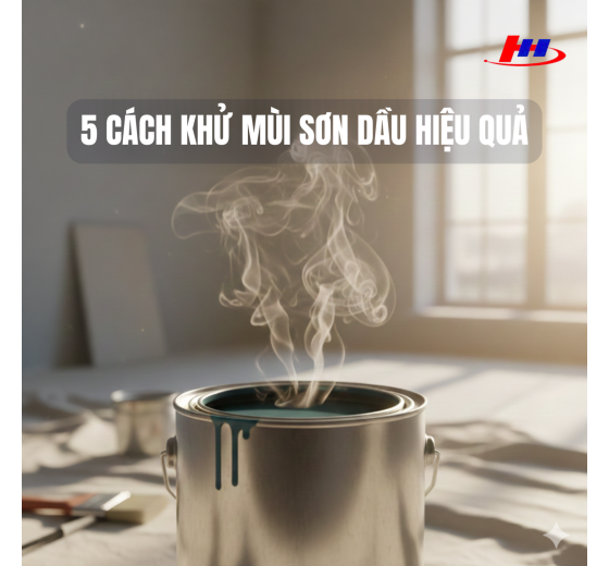 5 CÁCH KHỬ MÙI SƠN DẦU HIỆU QUẢ - NHẤT ĐỊNH PHẢI THỬ