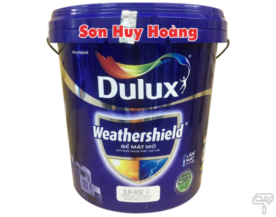 Sơn Ngoại Thất Cao Cấp - WEATHERSHIELD MỜ - BJ8