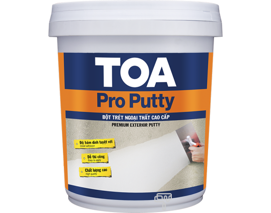 Bột Trét Ngoại Thất Cao Cấp - TOA PRO PUTTY