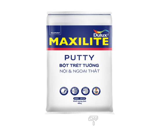 Bột Trét Tường Nội & Ngoại Thất - MAXILITE