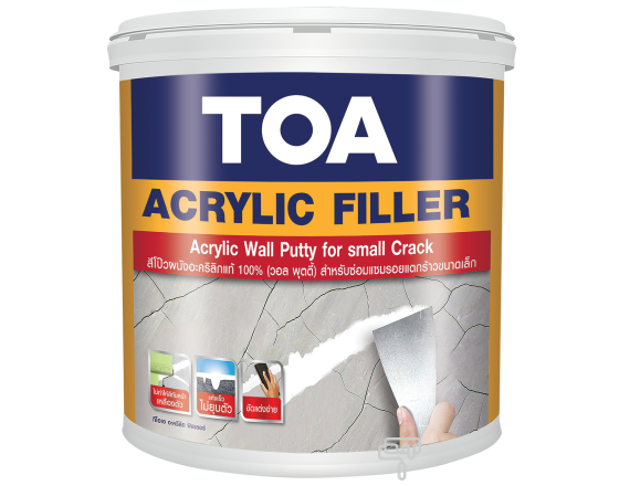 Keo Trám Vết Nứt Nhỏ Gốc Acrylic - TOA ACRYLIC FILLER 