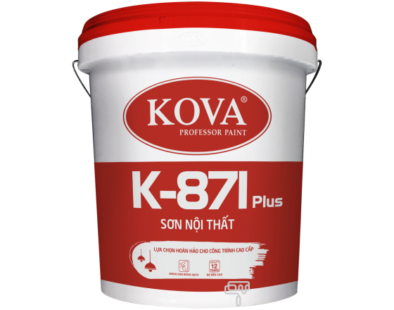 Sơn Nội Thất Cao Cấp K-871 Plus (Bán bóng/ Bóng)
