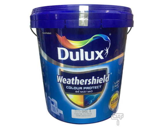 Sơn Ngoại Thất Cao Cấp -  DULUX WEATHERSHIELD COLOUR PROTECT MỜ - E015