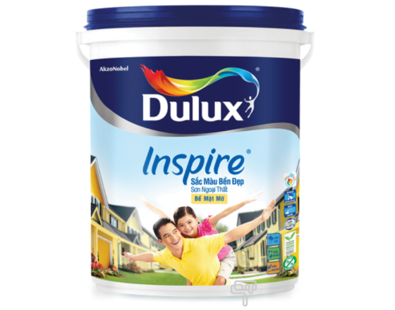 Sơn Ngoại Thất Sắc Màu Bền Đẹp - DULUX INSPIRE MỜ - Z98