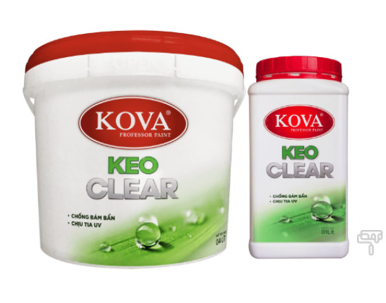 Keo KOVA CLEAR (Mờ/Bóng)