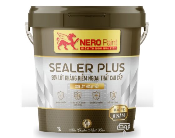 Sơn Lót Kháng Kiềm Ngoại Thất Cao Cấp - SEALER PLUS