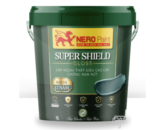 Sơn Ngoại Thất Siêu Cao Cấp Siêu Cao Cấp Chống Rạn Nứt - SUPER SHIELD GLOSS