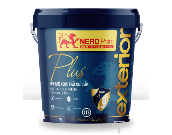 Sơn Nước Ngoại Thất Cao Cấp - PLUS EXTERIOR