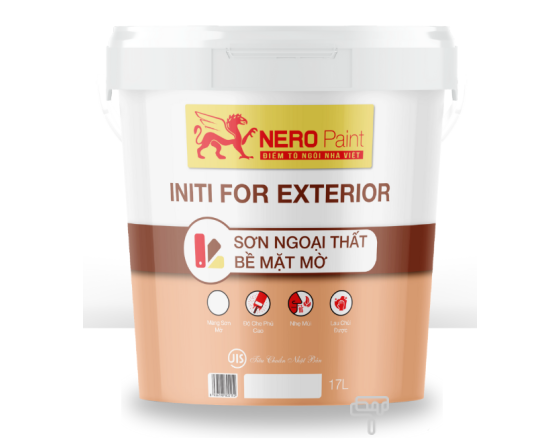 Sơn Ngoại Thất Bề Mặt Mờ - INITI FOR EXTERIOR