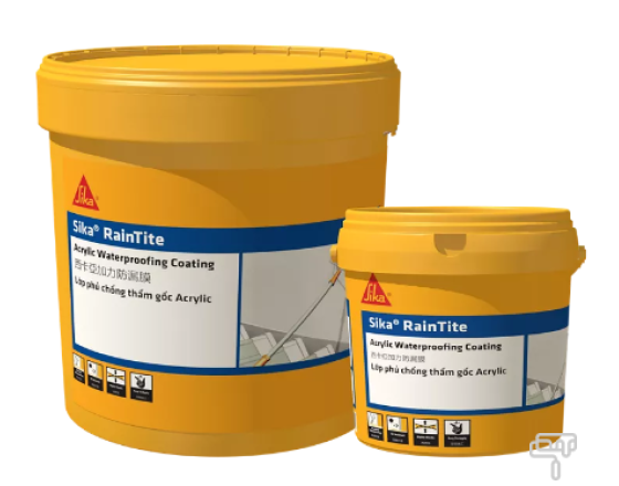 Lớp Phủ Chống Thấm Gốc Acrylic - SIKA RAINTITE