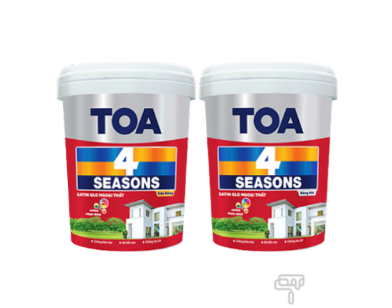 Sơn Nước Ngoại Thất - TOA 4 SEASONS SATIN GLO