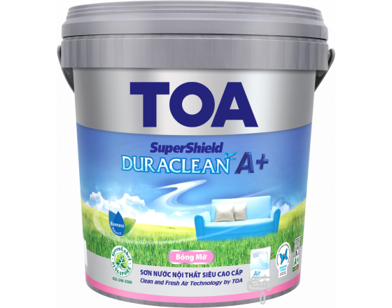Sơn Nước Nội Thất Siêu Cao Cấp - SUPERSHIELD DURACLEAN A+