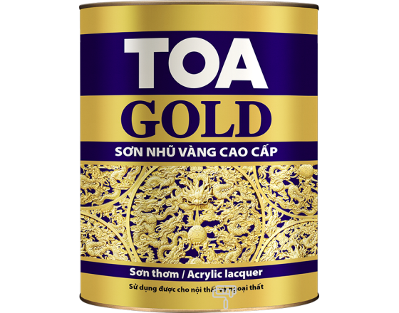 Sơn Nước Nhũ Vàng Cao Cấp - TOA GOLD LACQUER AU7900