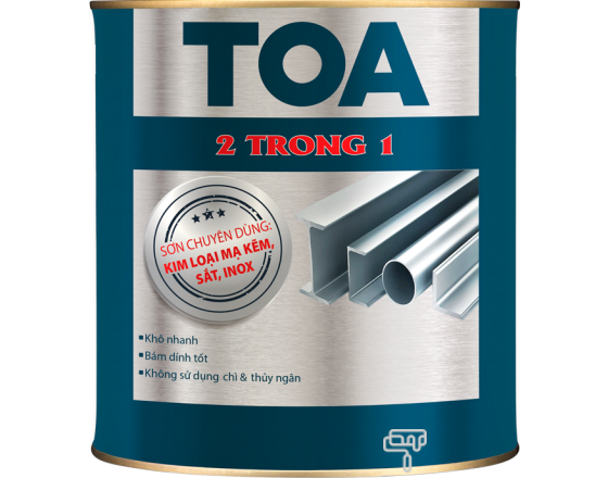 Sơn Sắt Mạ Kẽm 2 Thành Phần - TOA 2 TRONG 1