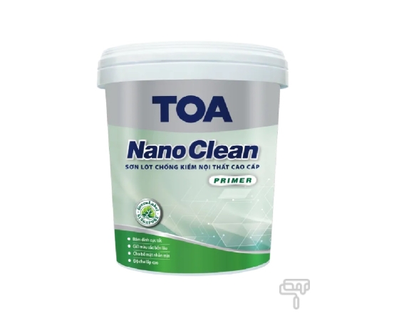 Sơn Lót Chống Kiềm Nội Thất Cao Cấp - TOA NANOCLEAN PRIMER