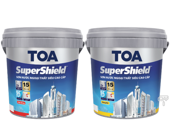 Sơn Nước Ngoại Thất Siêu Cao Cấp - TOA SUPERSHIELD 