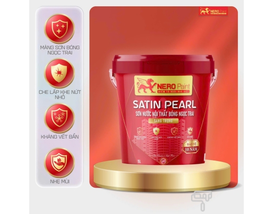 Sơn Nước Nội Thất Bóng Ngọc Trai - SATIN PEARL