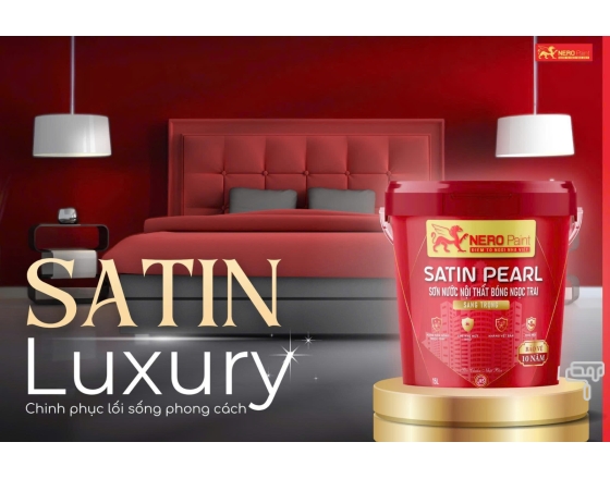 Sơn Nước Nội Thất Bóng Ngọc Trai - SATIN PEARL