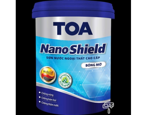 Sơn Nước Ngoại Thất Cao Cấp - TOA NANO SHIELD (Bóng Mờ)